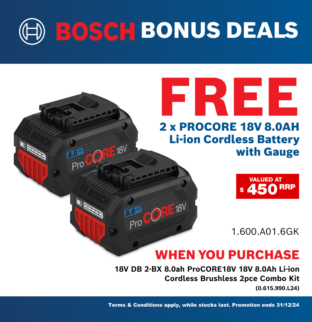 Bosch 18V DB 2 BX 8.0ah ProCORE18V 0.615.990.L24 18V 8.0Ah Li ion Cordless Brushless 2pce Combo Kit