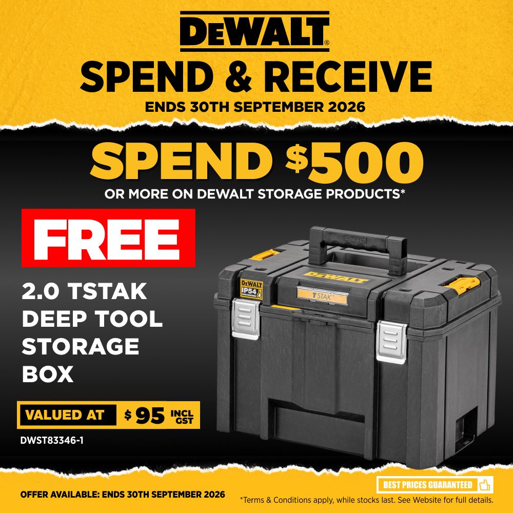 DeWalt DWST82968-1 TSTAK Water Sealed Organiser