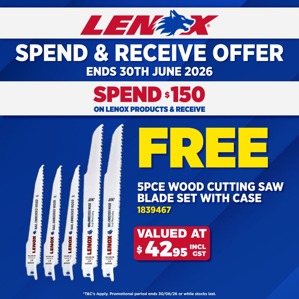Lenox LXAH3GSET11 15pce General Purpose Carbide Tipped Hole Saw Kit
