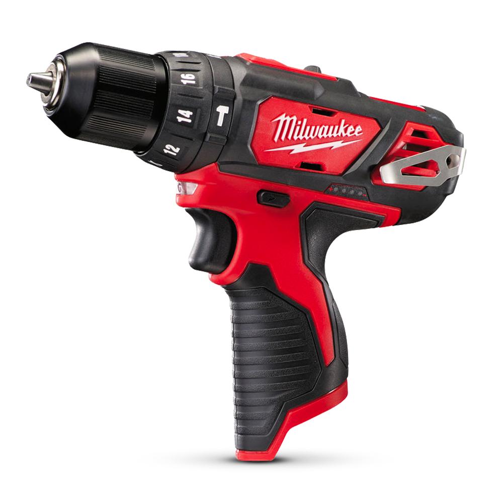 Milwaukee M12BPD 0 12V Li Ion Cordless Compact Hammer Drill Driver Skin Only