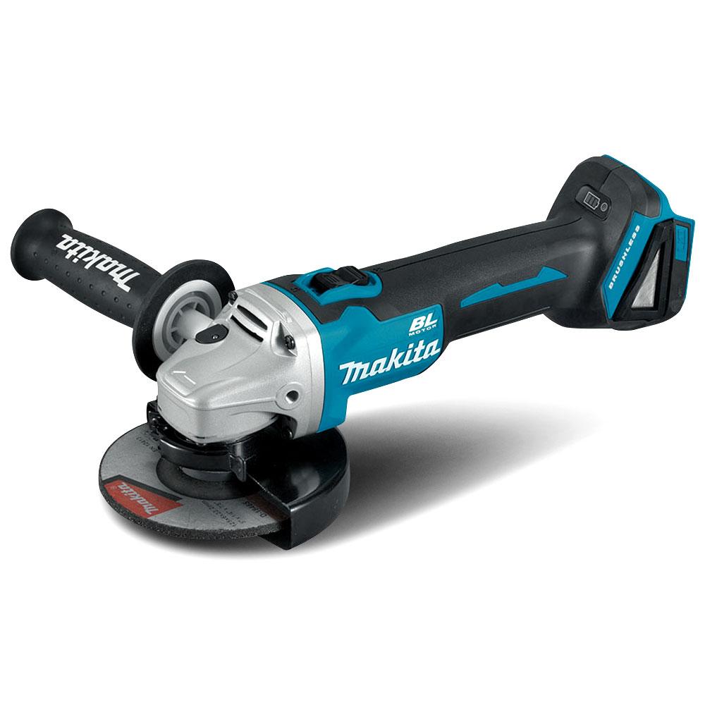 Makita DGA504Z 18V Li ion Cordless Brushless 125mm 5 Angle Grinder Skin Only