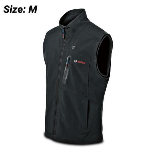 Bosch GHV 12 18V XA 12V Li ion Cordless Black Softshell Heated Vest Skin Only