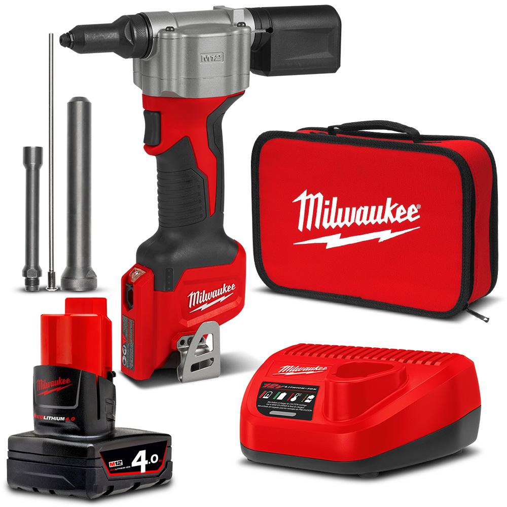 Milwaukee rivet gun kit outlet