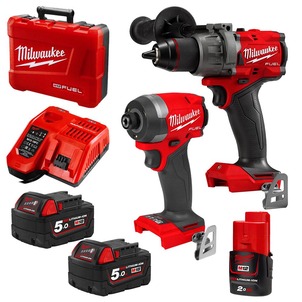 Milwaukee 18v combo set hot sale