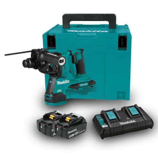 Makita DHR280PG2J 18V x 2 6.0Ah Li ion Cordless Brushless LXT SDS Plus Rotary Hammer Combo Kit