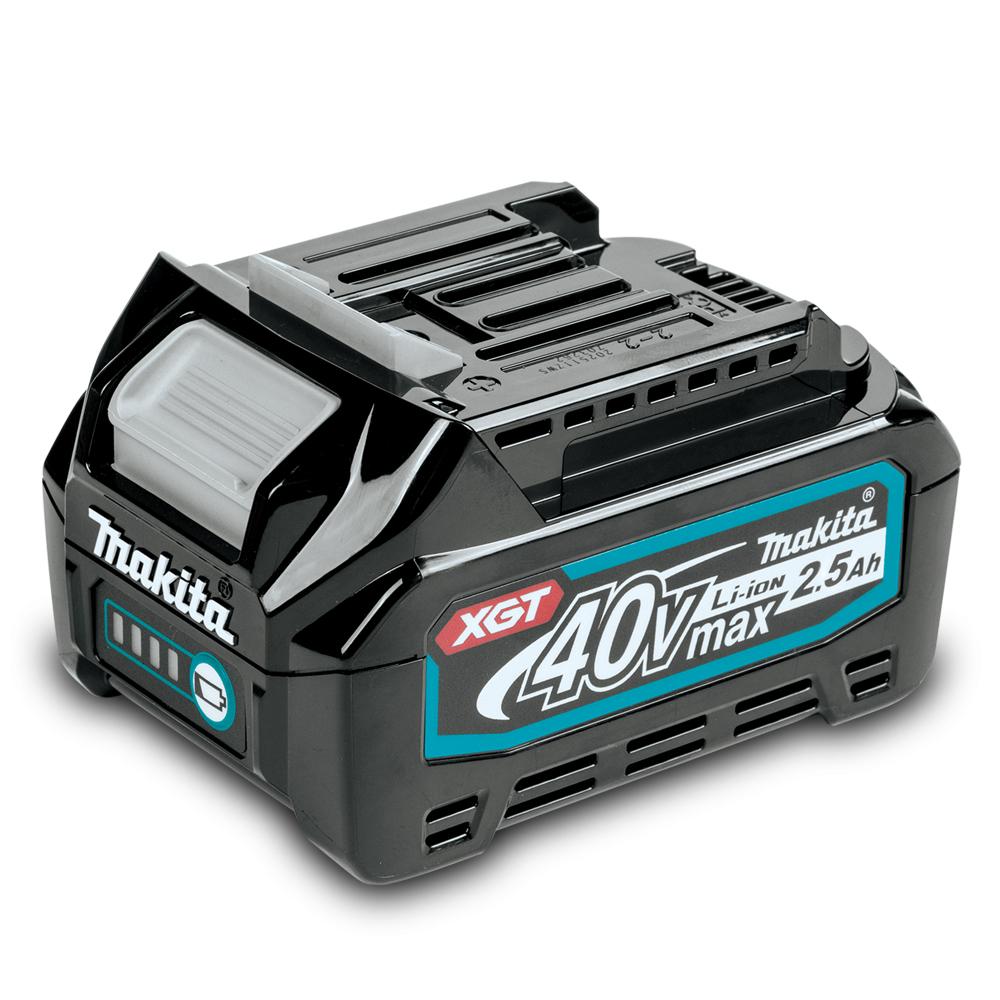 Makita BL4025 191B36 3 40V Max 2.5Ah Li ion XGT Cordless Battery with Gauge
