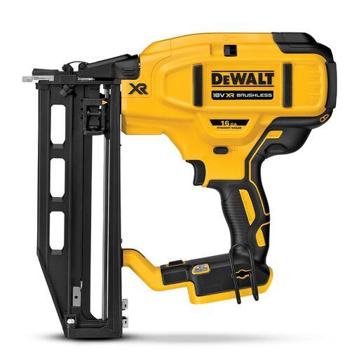 DeWalt DCN661N XE 18V XR Li ion Cordless Brushless Straight 16GA Finish Nailer Skin Only
