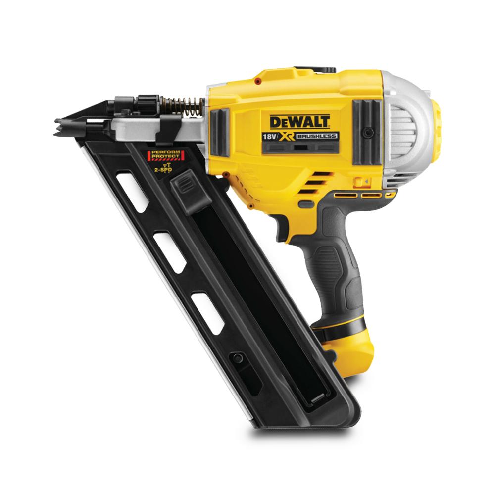 Dewalt 18v brushless nail gun sale