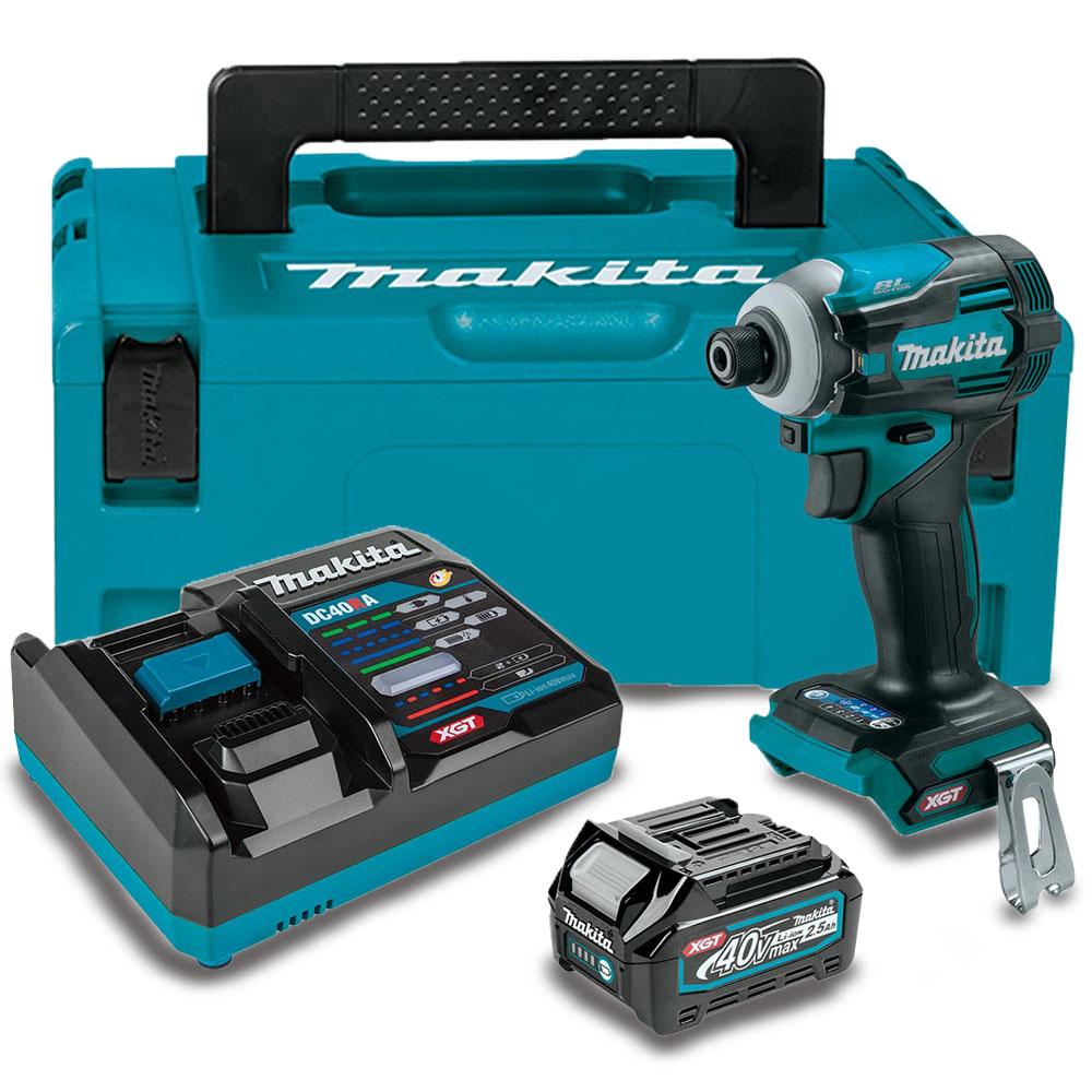 Makita impact driver battery top
