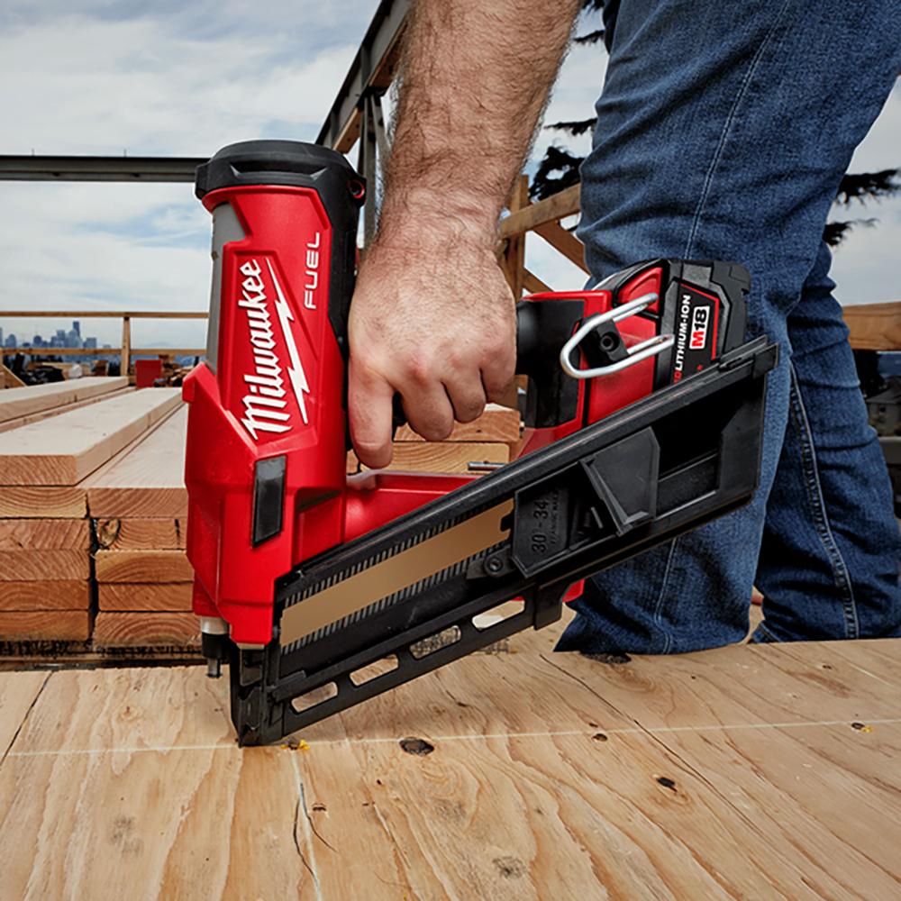 Milwaukee M18FFN 0CNZ 18V Li ion Cordless FUEL 18 Gauge Framing Nailer Skin Only