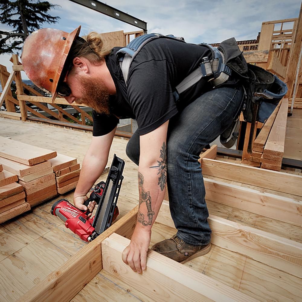 Milwaukee M18FFN 0CNZ 18V Li ion Cordless FUEL 18 Gauge Framing Nailer Skin Only