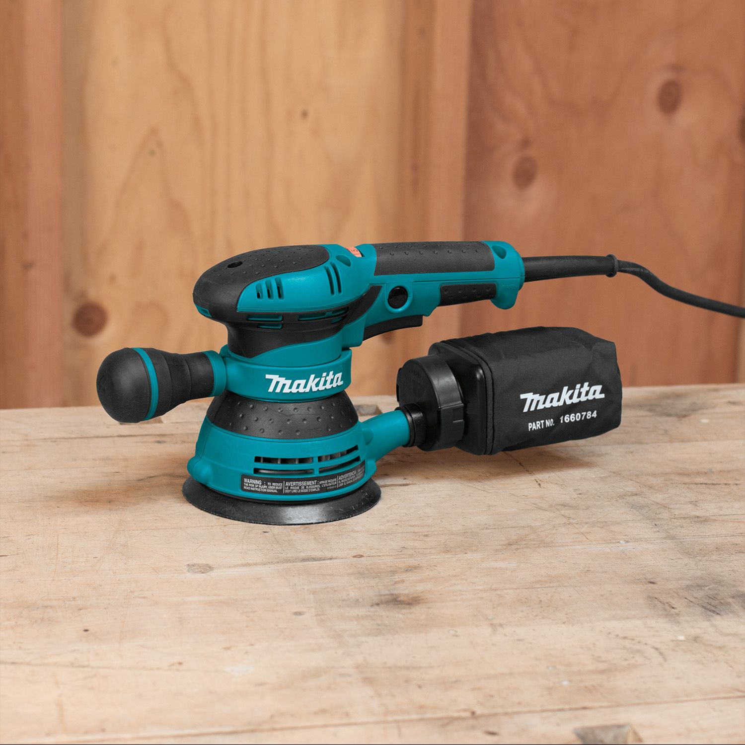 Makita BO5041K 230V Lijadora Excéntrica 125mm - View #9