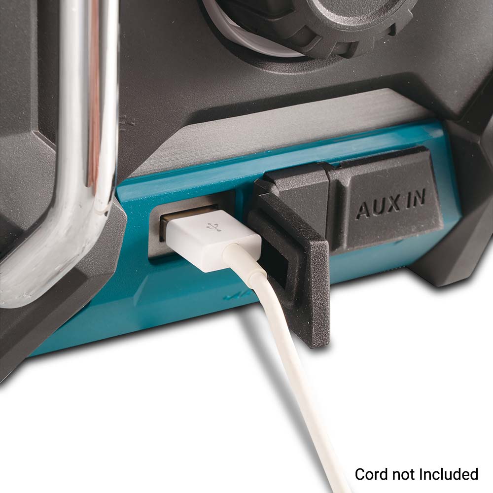 Makita MR002G Bluetoothスピーカー マキタ（makita） MR002GZB 黒 充電式ラジオ スピーカー ハイブリッド