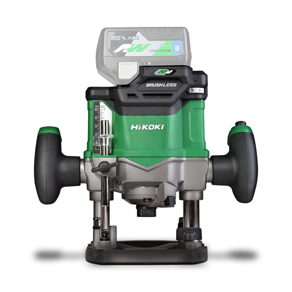 HiKOKI M3612DA G4Z 36V Li ion Cordless Brushless 1 2 Plunge Router Skin Only