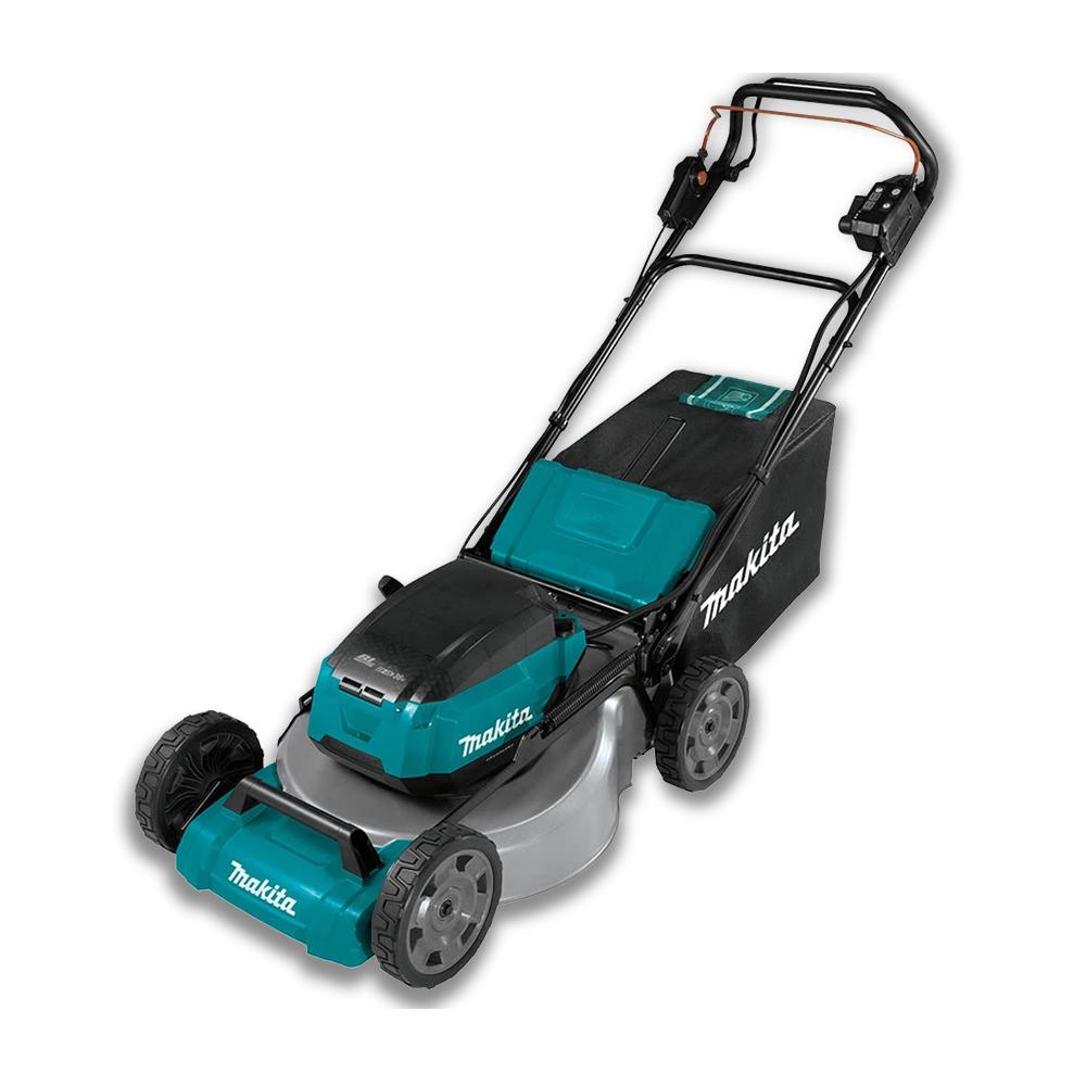 Makita DLM536PT2 36V 18Vx2 LXT Li ion Cordless Brushless 534mm 21 Metal Deck Self Propelled Lawn Mower Combo Kit
