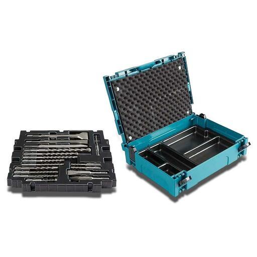 Makita B 52059 17pce MAKPAC SDS plus Drill Bit Chisel Assortment
