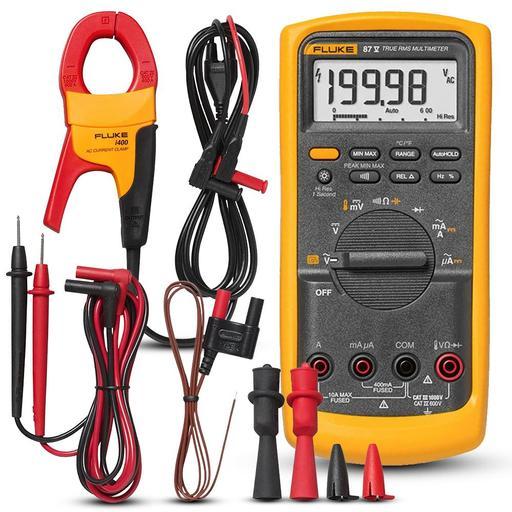 Fluke FLUKE-87V/IMSK (3448783) Industrial Multimeter Service Combo Kit 