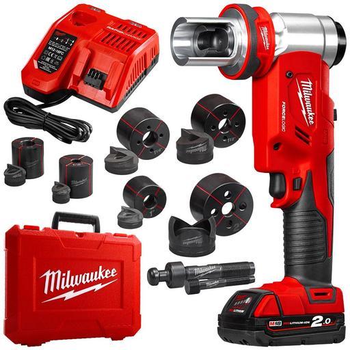 Cordless knockout tool clearance