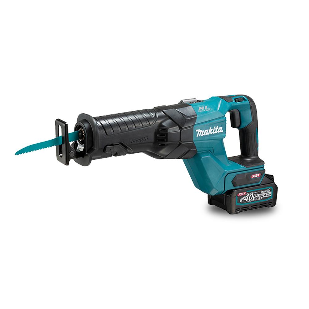 Makita JR001GM101 40V Max 4.0Ah Li ion XGT Cordless Brushless Reciprocating Saw Kit