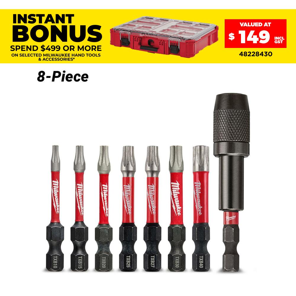 Milwaukee 48324689 8pce 50mm (2