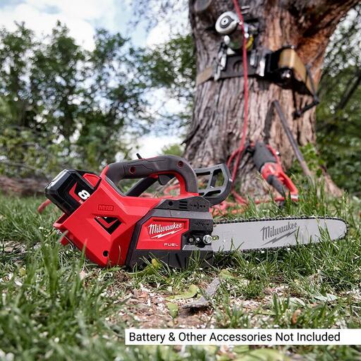 Milwaukee M18FTCHS120 18V Li ion Cordless Fuel 305mm 12 Top Handle Chainsaw Skin Only