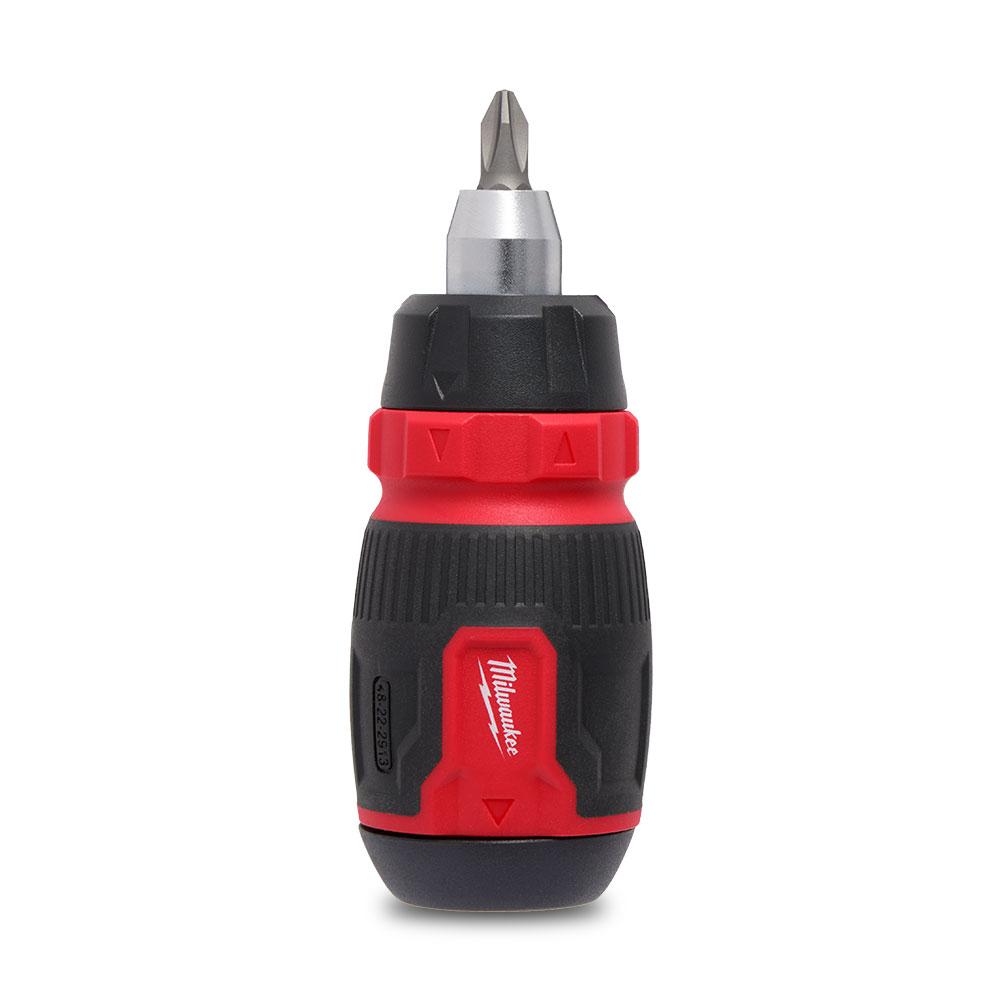 Milwaukee 48222913 8-in-1 Ratcheting Compact Multi-Bit Screwdriver