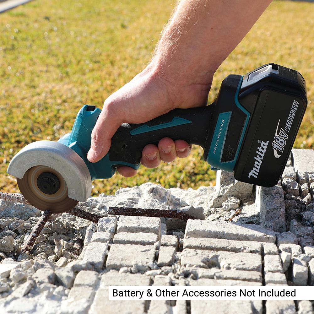 Makita DMC300Z 18V Li ion Cordless Brushless Compact 76mm 3 Cut Off Saw Skin Only