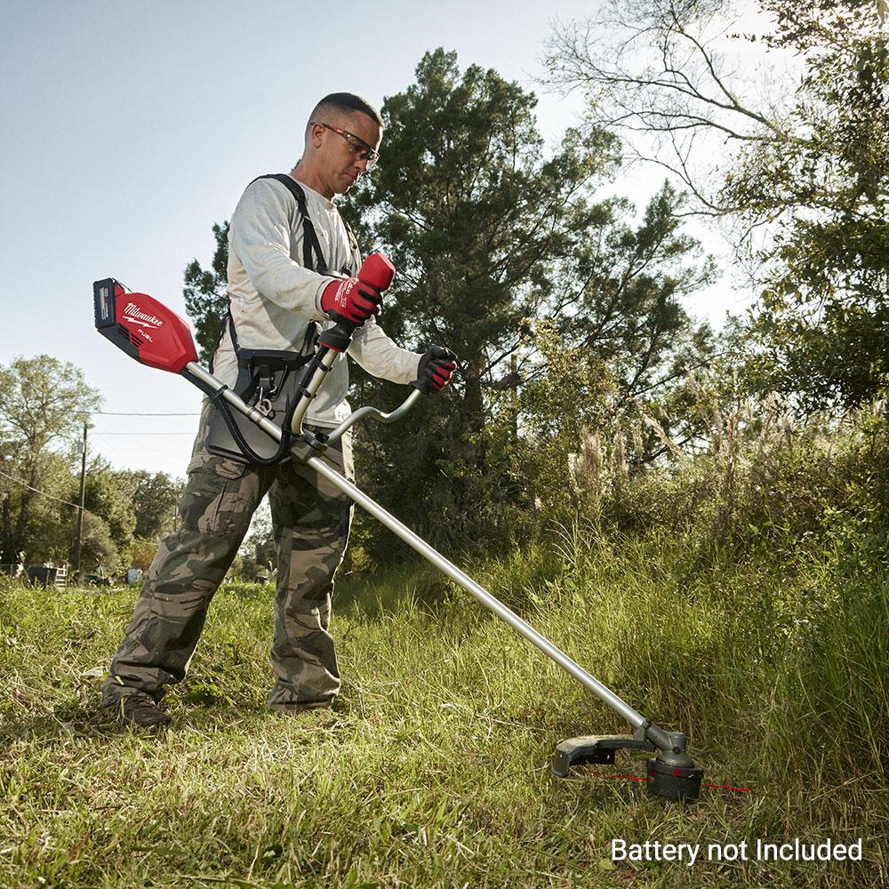 Milwaukee weed wacker battery hot sale