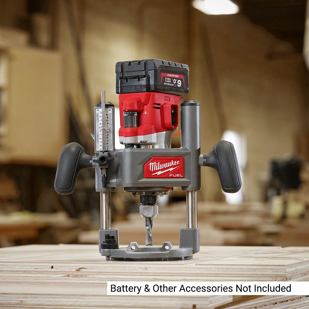 Milwaukee M18FR120B 18V Li ion Cordless Fuel 1 2 Router Skin Only