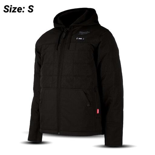 Milwaukee M12HPJBLACK20 12V Li ion Cordless AXIS Black Heated Jacket Skin Only