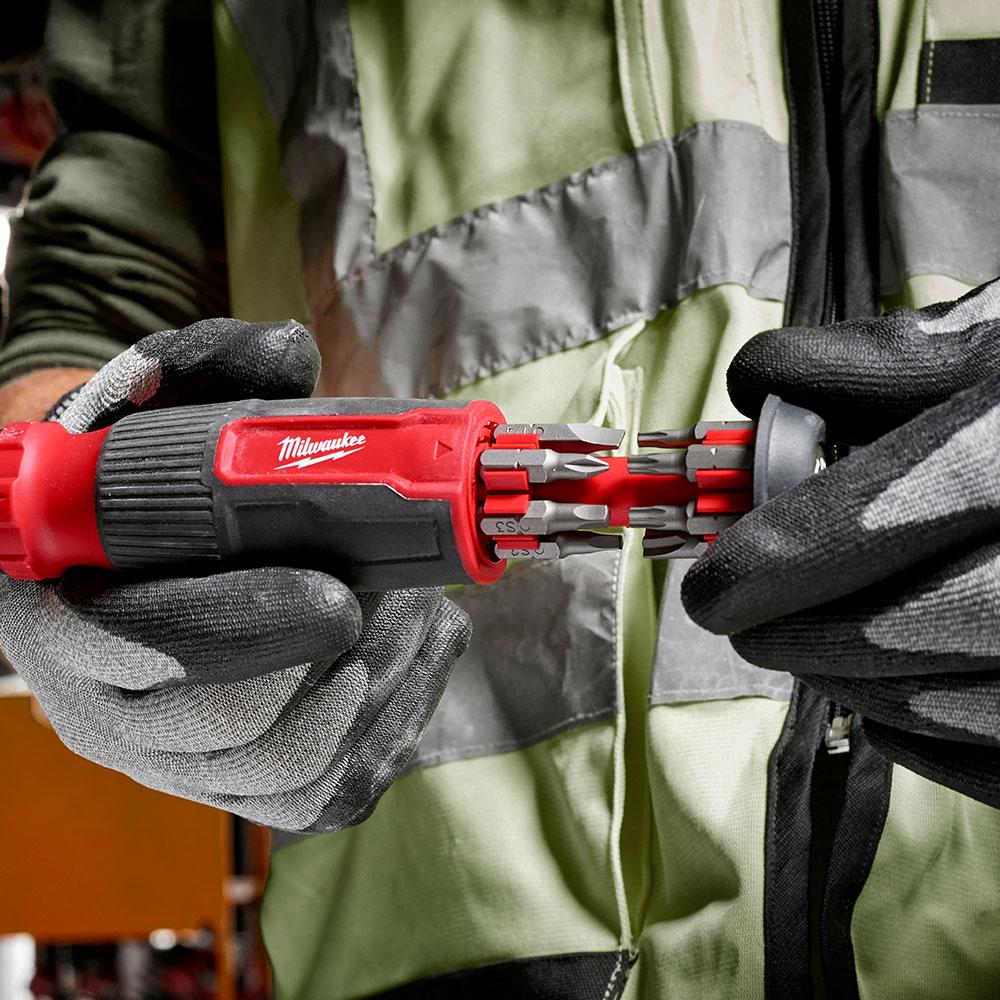 Milwaukee 48222903 14-in-1 Ratcheting Multi-Bit Screwdriver