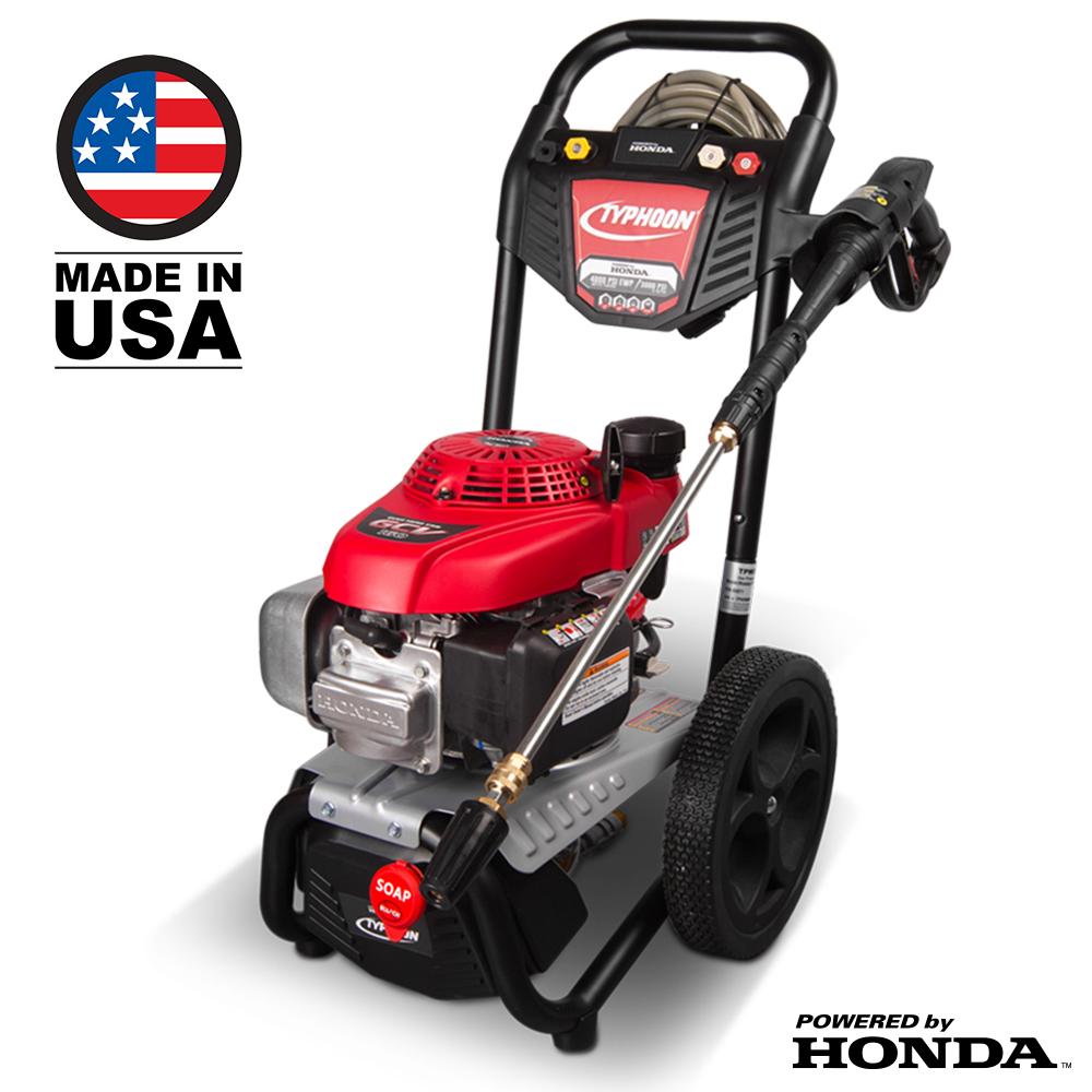 Typhoon TPW3000H 4.5HP 3000PSI EWP Petrol Pressure Washer With