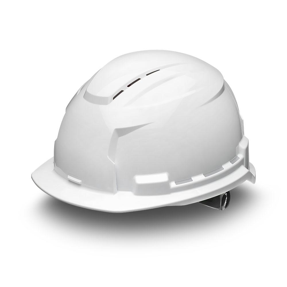 Construction hat white online