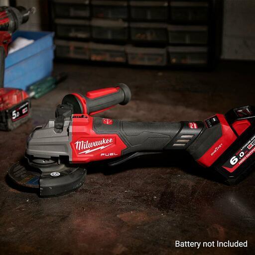 Milwaukee 6 inch cordless grinder top