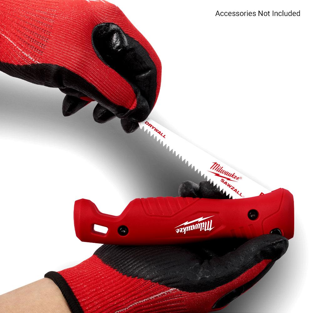 Milwaukee M18FHZ501B 18V 5.0Ah Li ion Cordless FUEL 2pce Hackzall Reciprocating Saw Jab Saw Combo Kit