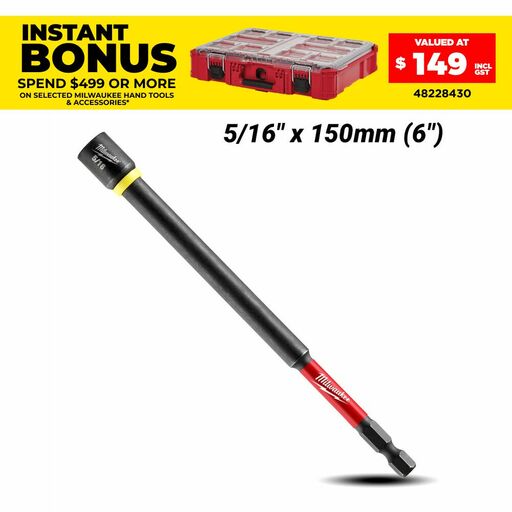 Milwaukee 48324532 150mm Shockwave Impact Lock Bit Holder