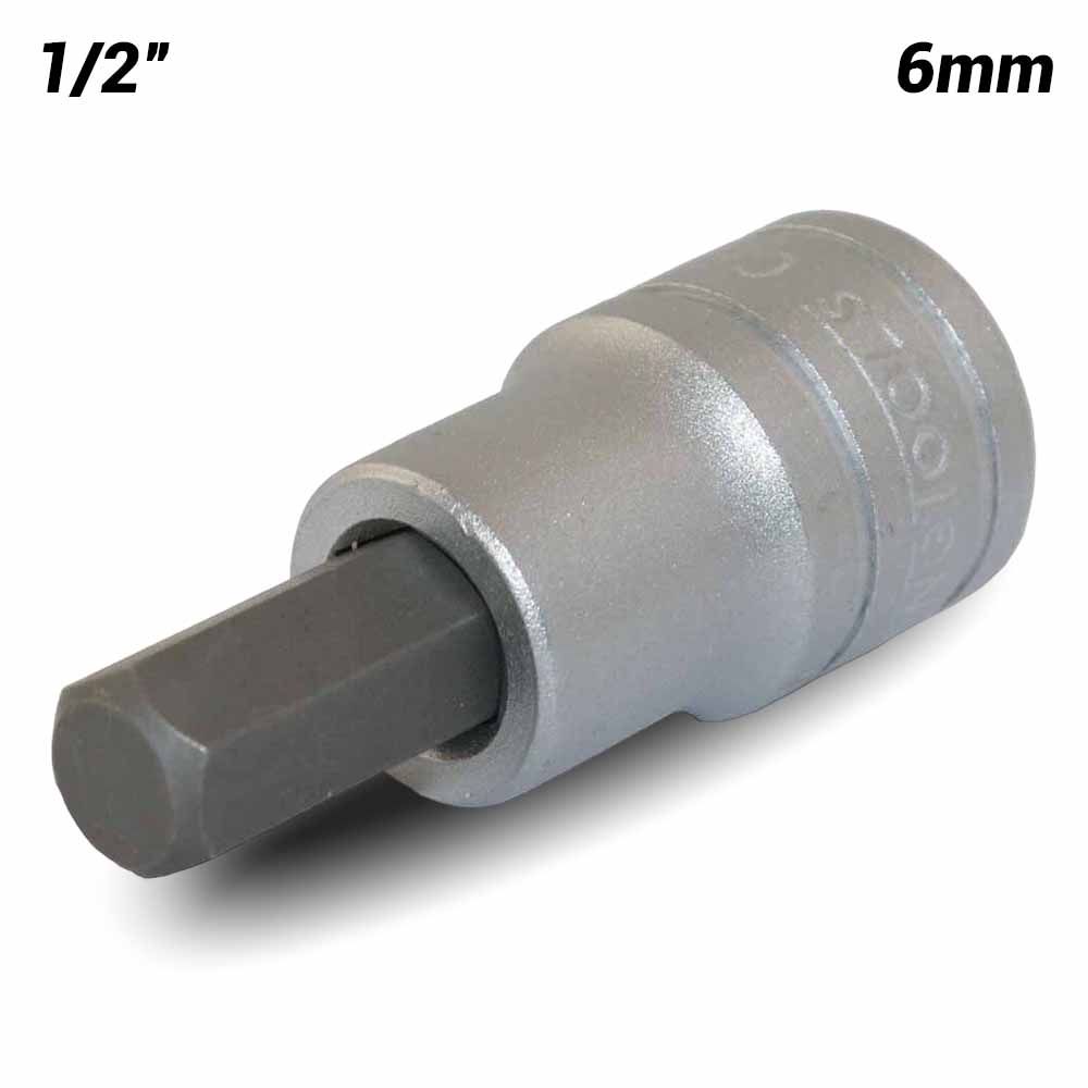 Teng M121506c Hex Bit Socket 6mm 1/2in Square Drive - View #4