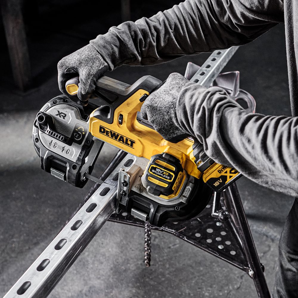 Dewalt band saw 18v sales
