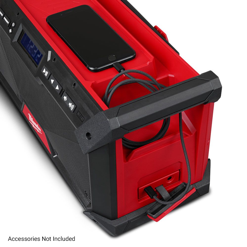 Milwaukee M18JSR20 18V Li ion Cordless Bluetooth Jobsite Radio Skin Only