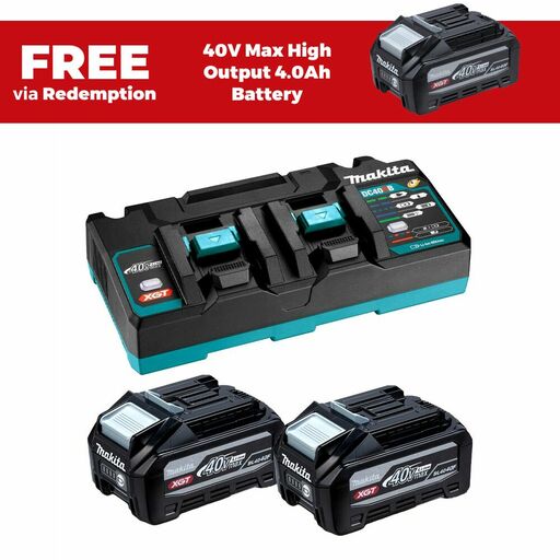 Makita 1915A7-5 40V Max XGT Li-ion High Output Battery and