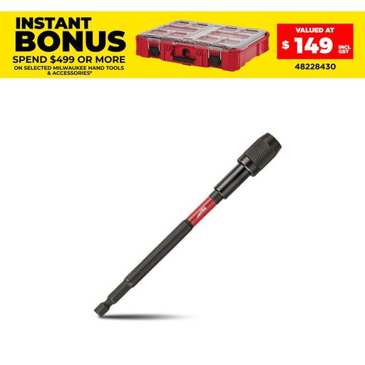 Milwaukee 48324533 300mm Shockwave Impact Lock Bit Holder