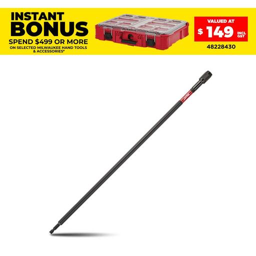 Milwaukee 48324532 150mm Shockwave Impact Lock Bit Holder
