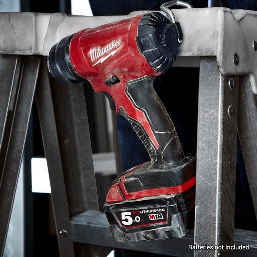 Milwaukee M18BHG 0 18V Li Ion Cordless Heat Gun Skin Only