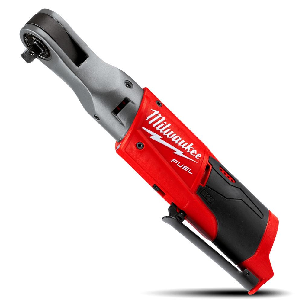 Milwaukee M12FIR38 0 12V Li Ion Fuel Cordless 3 8 Impact Ratchet Skin Only
