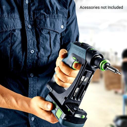 Festool CXS 18 Basic 576882 18V Li ion Cordless Brushless Compact 2 Speed Drill With Systainer Skin Only