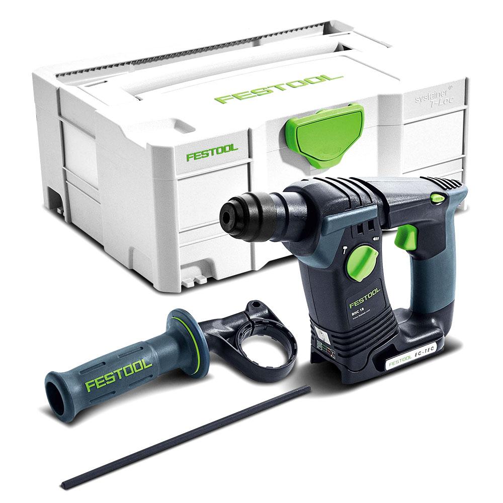 Festool BHC 18 Basic 576511 18V Li ion Cordless Brushless SDS Plus Rotary Hammer Skin Only