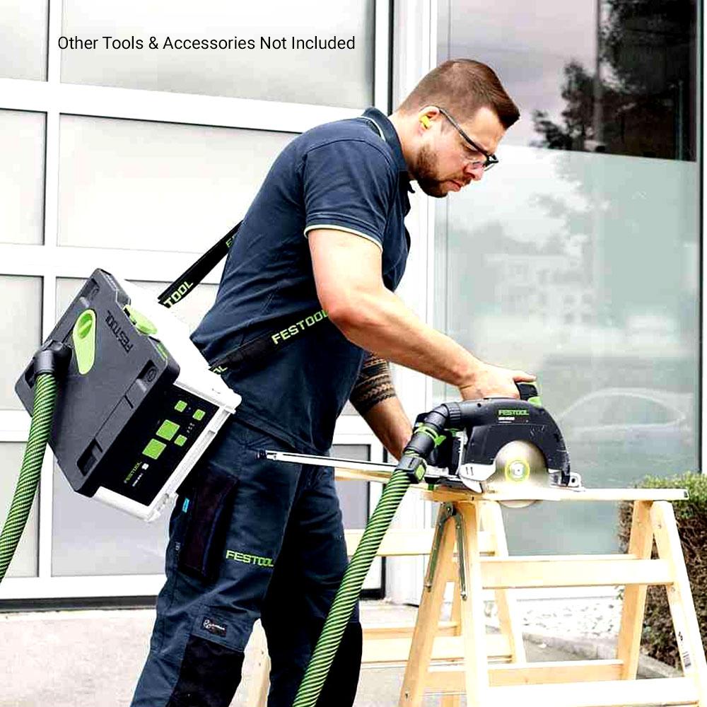 Festool CTMC SYSI 5l M Class 576933 36V 18V x 2 Li ion Cordless Mobile M Class Dust Extractor Skin Only