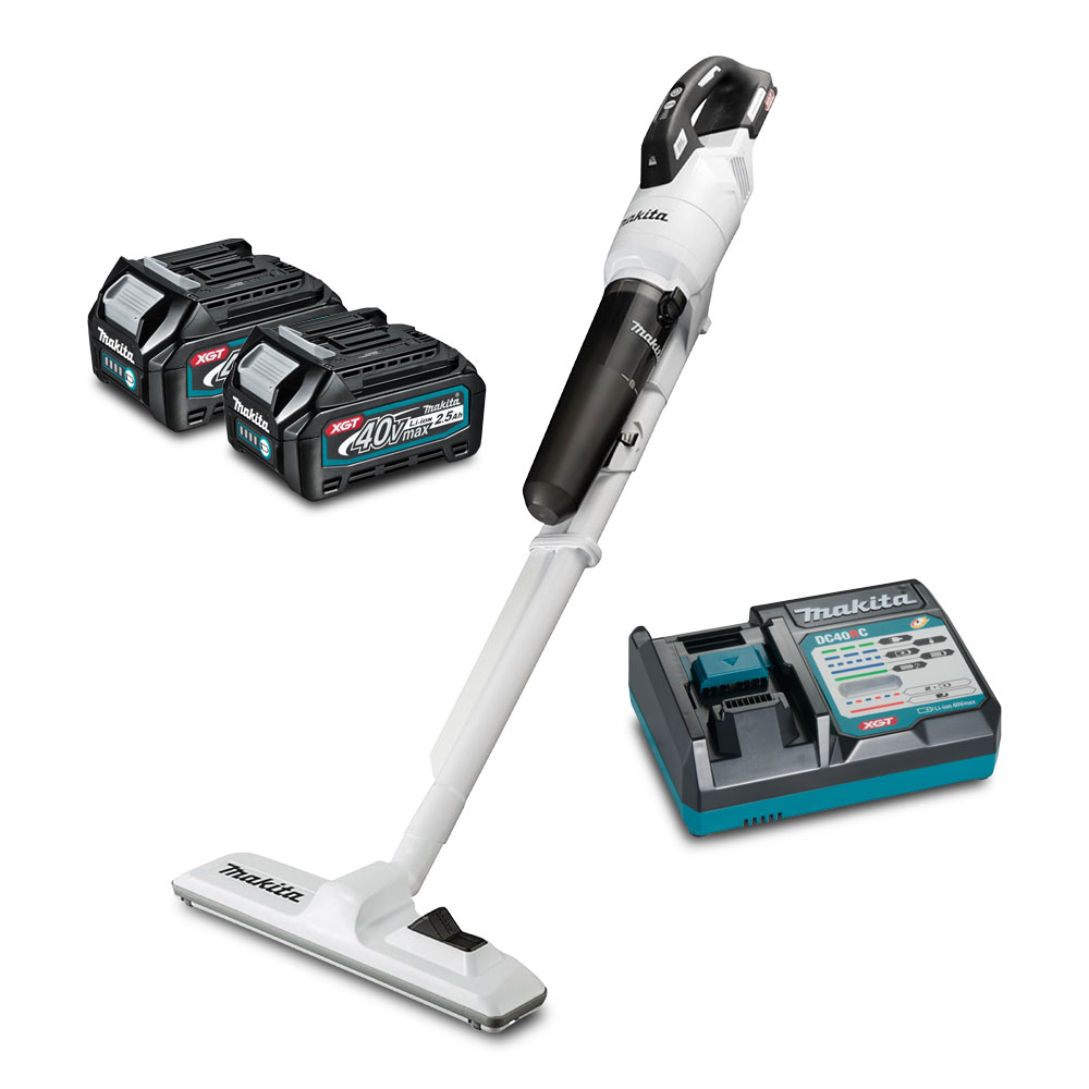 Makita CL003GD205 40V Max XGT Cordless Brushless Stick Vacuum Combo Kit