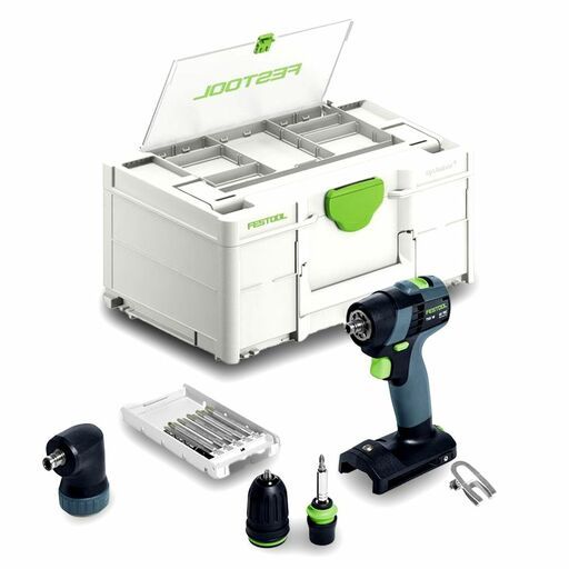 Festool TXS Li 18 Basic Set 577335 18V Li ion Cordless Brushless Drill Driver With Systainer Skin Only
