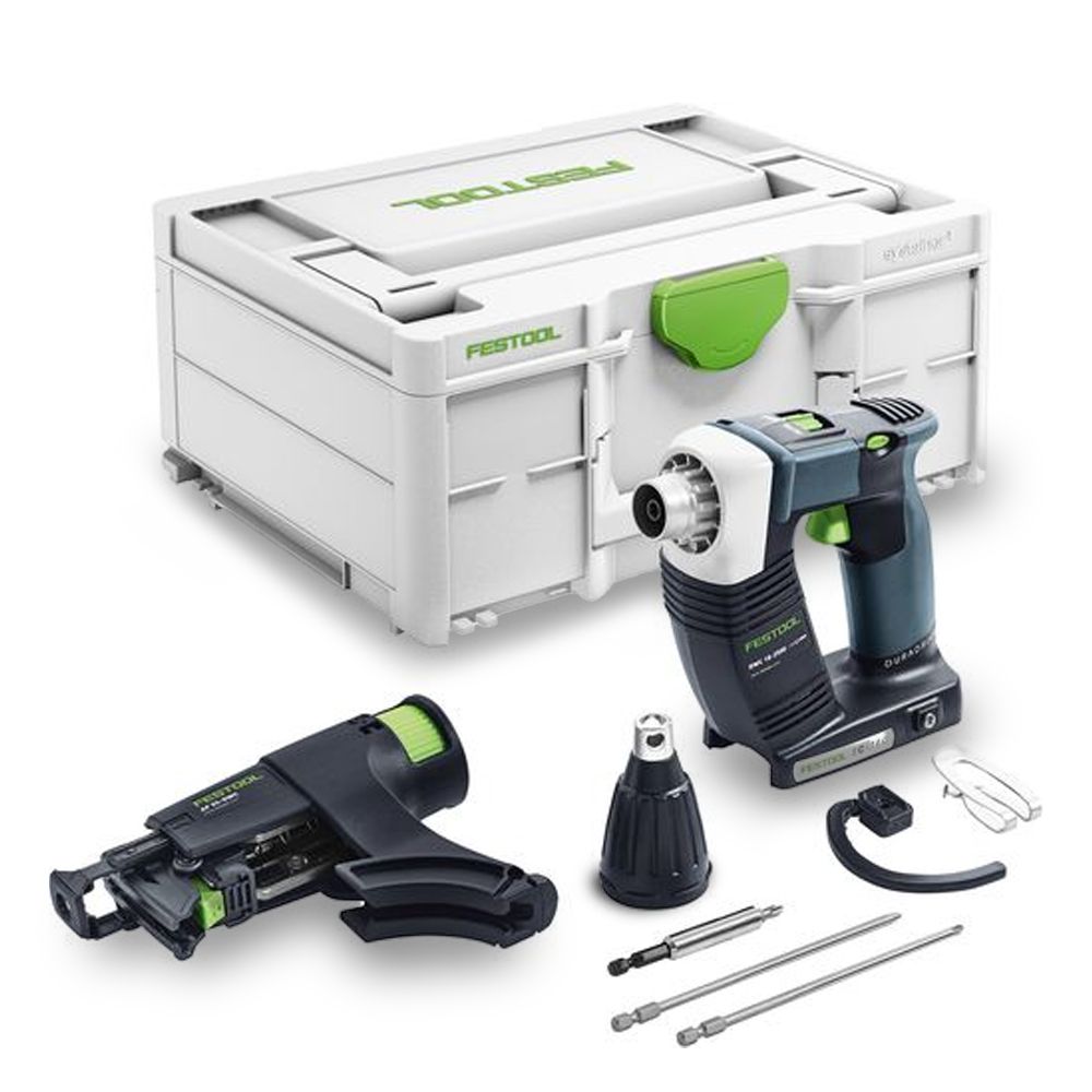 Festool DWC 18 2500 Basic 576497 18V Cordless Construction DURADRIVE Screwdriver with Systainer Skin Only